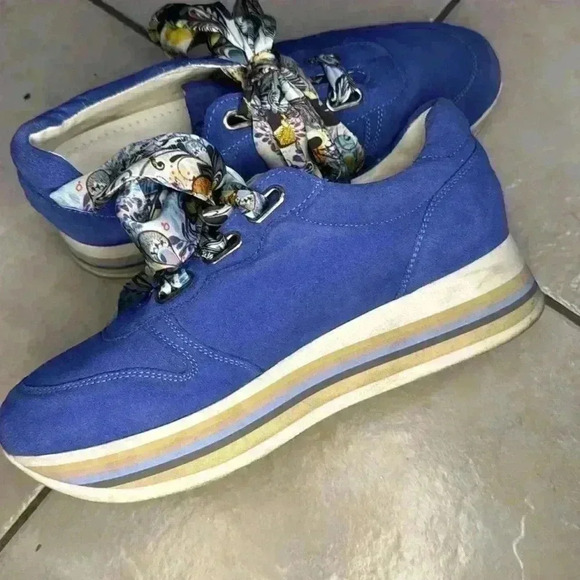 Girotti women’s sneaker blue EU 39/ US 8.5 - Picture 6 of 8